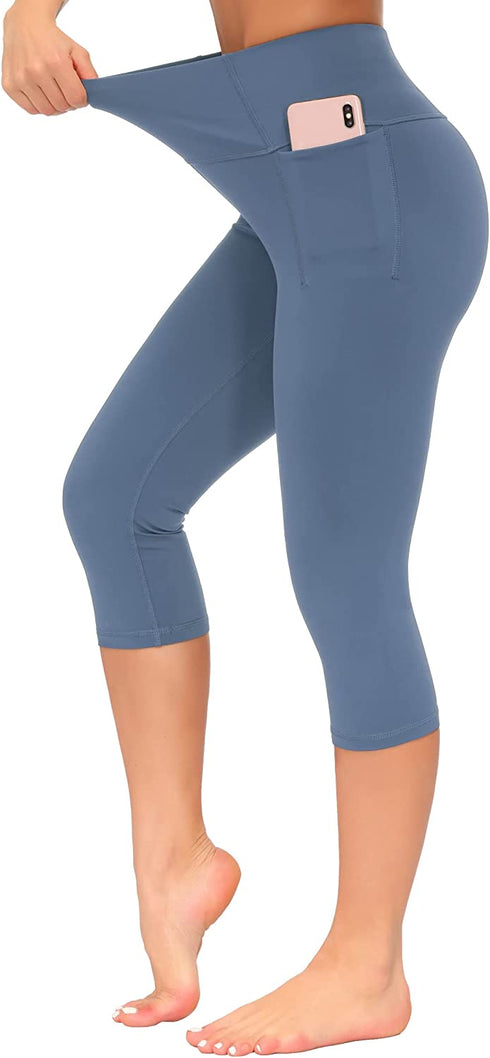 Dragon Fit High Waisted Legging for Women Tummy Control Workout Running Yoga Pants with Pockets